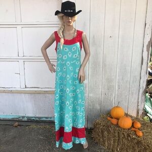 Bohemian gypsy maxi dress